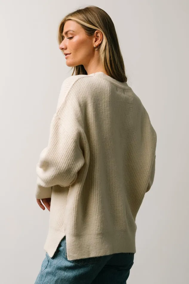 Women Sweaters Baltic Born Jacey Knit Sweater Ivory Women Sweaters Baltic Born Jacey Knit Sweater Ivory