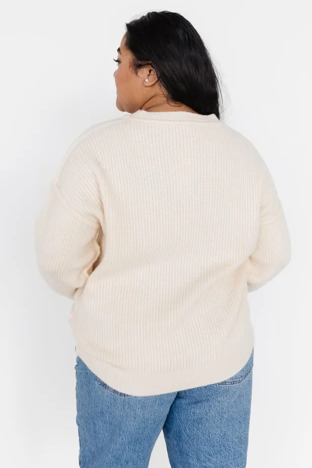Women Sweaters Baltic Born Jacey Knit Sweater Ivory Women Sweaters Baltic Born Jacey Knit Sweater Ivory