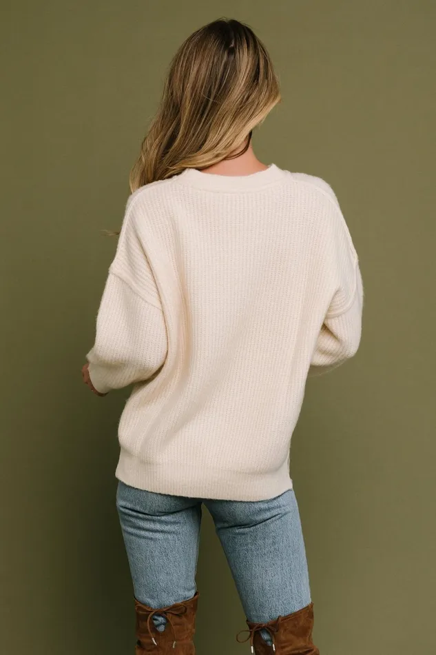 Women Sweaters Baltic Born Jacey Knit Sweater Ivory Women Sweaters Baltic Born Jacey Knit Sweater Ivory