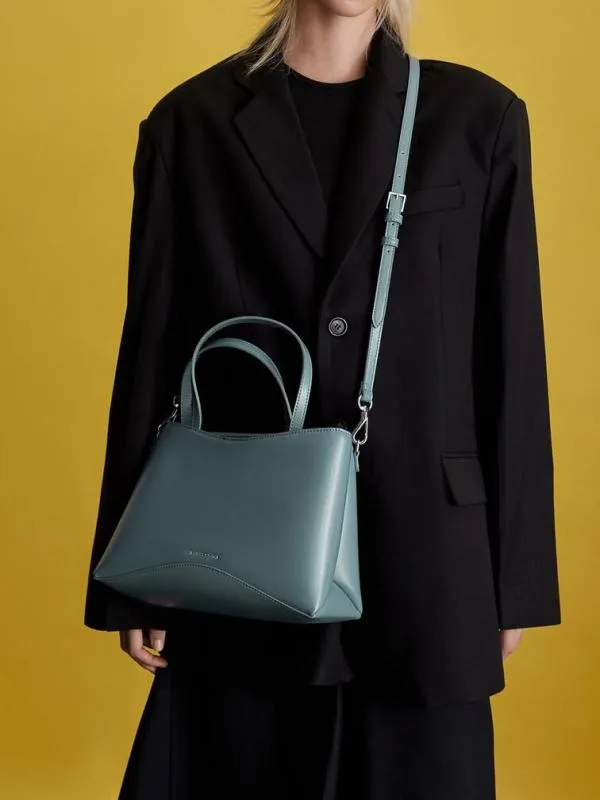 Women Sybill Tote Bag 8211 Slate Blue CHARLES and KEITH Tote Bags