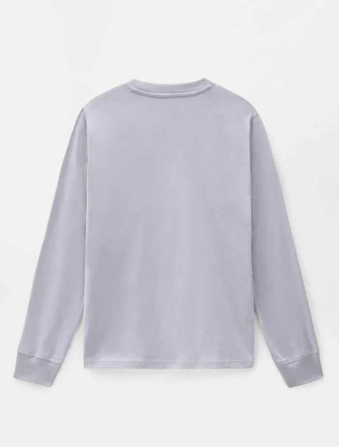 Women TShirts and Tops Dickies Mapleton Long Sleeve TShirt Lilac Gray