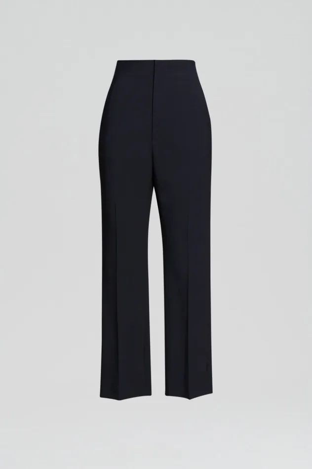 Women TAILORED SLIM CROP TROUSER NAVY Trousers Scanlan Theodore Women TAILORED SLIM CROP TROUSER NAVY Trousers Scanlan Theodore