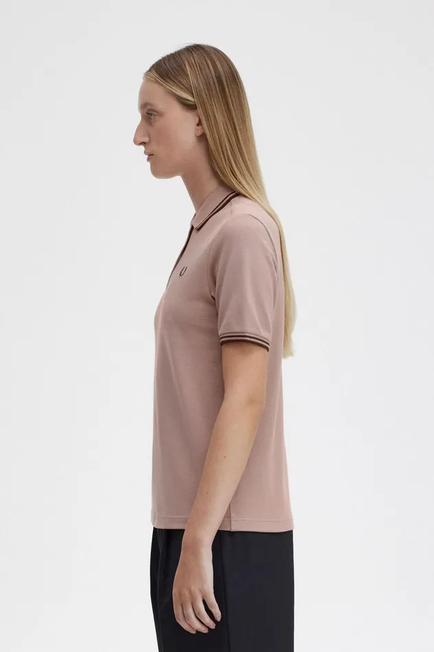 Women The ShirtG3600 Dark Pinkburnt Tobacco Fred Perry The Fred Perry Shirt