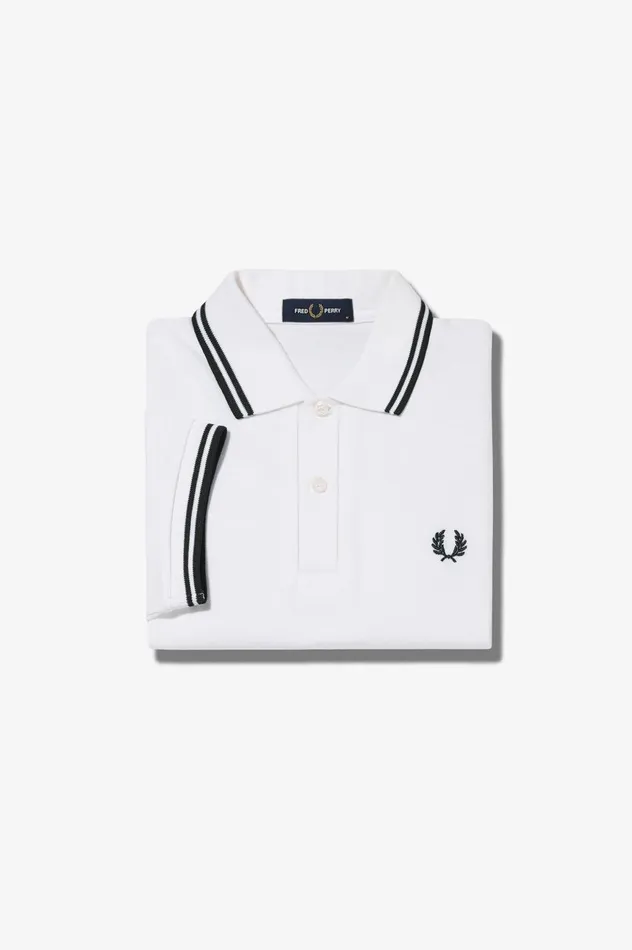 Women The ShirtG3600 Whiteblack Fred Perry The Fred Perry Shirt