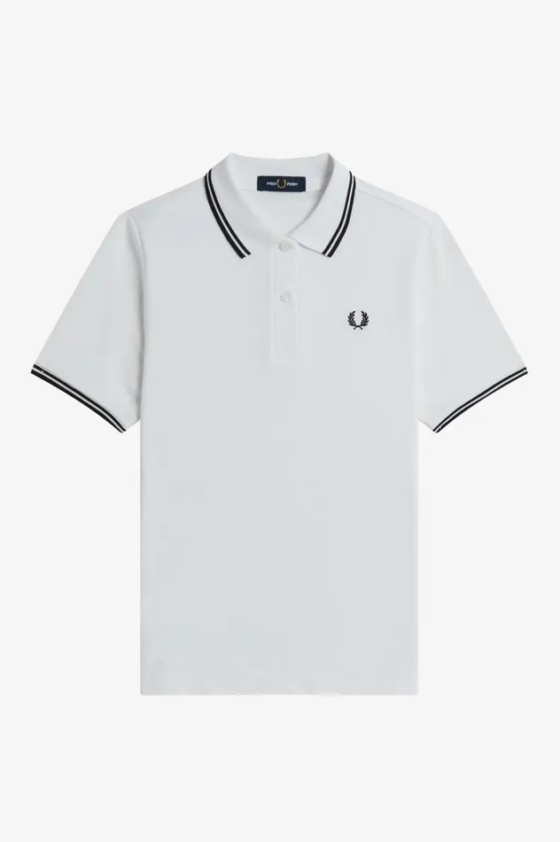 Women The ShirtG3600 Whiteblack Fred Perry The Fred Perry Shirt