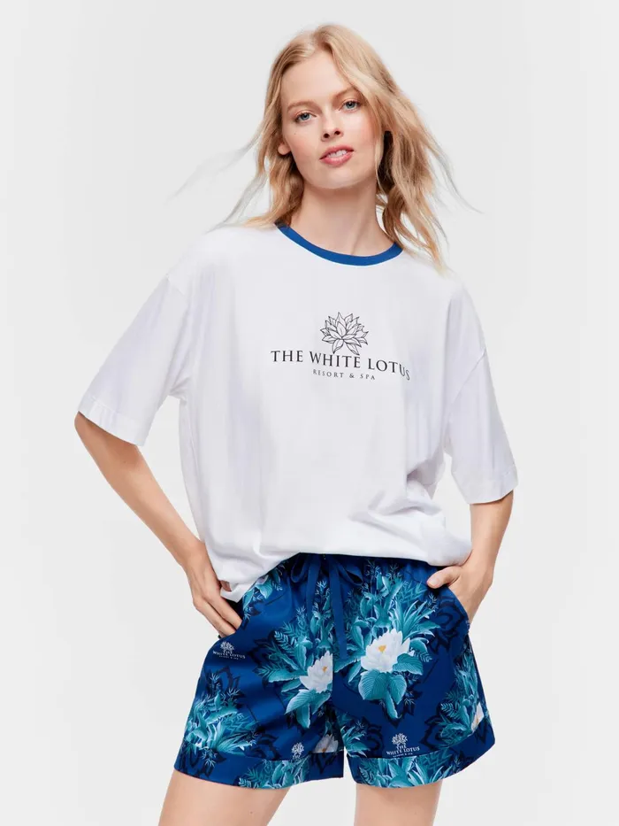 Women The White Lotus Boy Short Multi Peter Alexander Shorts