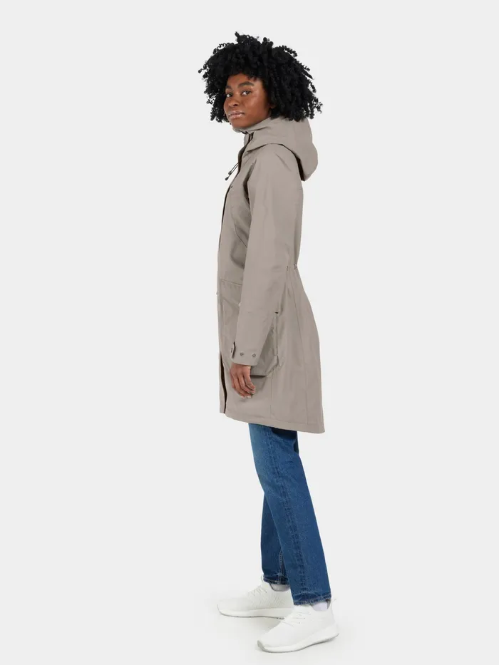 Women Thelma Parka Ash Brown Didriksons Spring Jackets