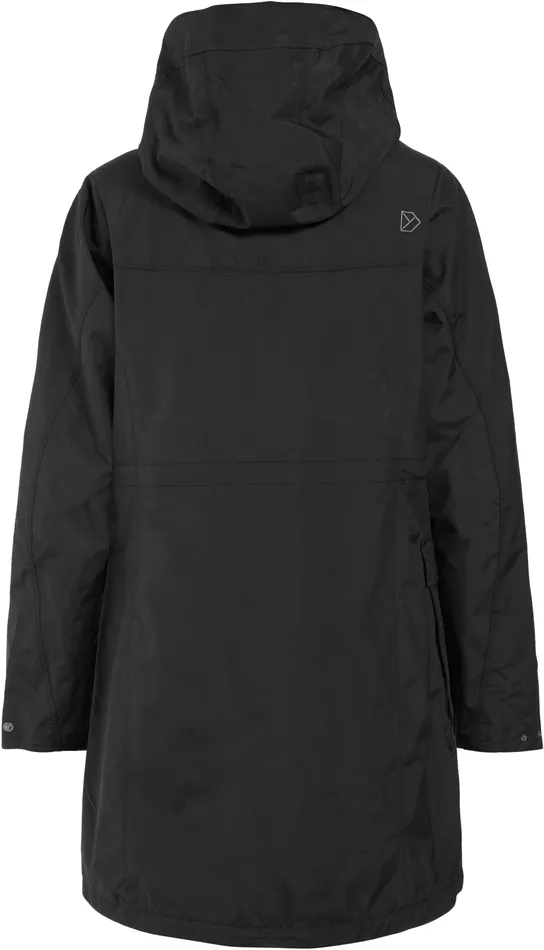 Women Thelma Parka Black Didriksons Spring Jackets