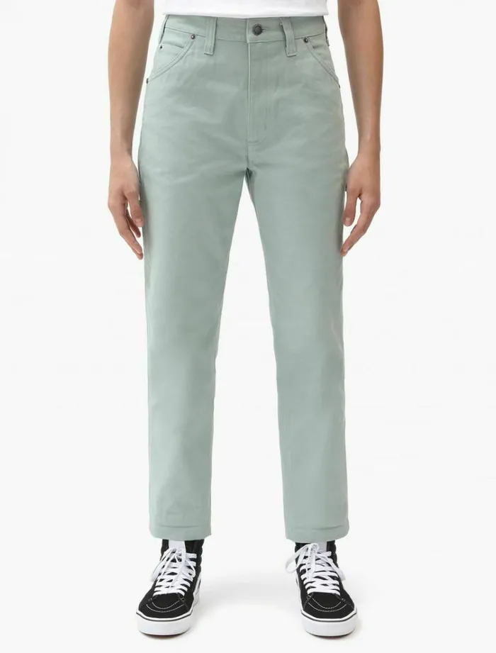 Women Trousers Dickies Duck Canvas Carpenter Pant Jadeite