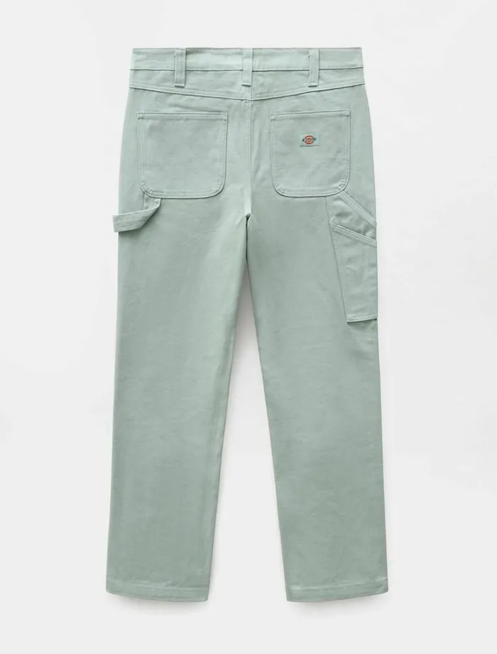 Women Trousers Dickies Duck Canvas Carpenter Pant Jadeite