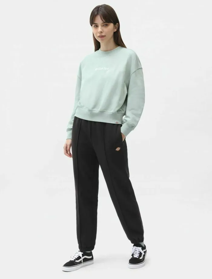 Women Trousers Dickies Mapleton Sweatpants Black