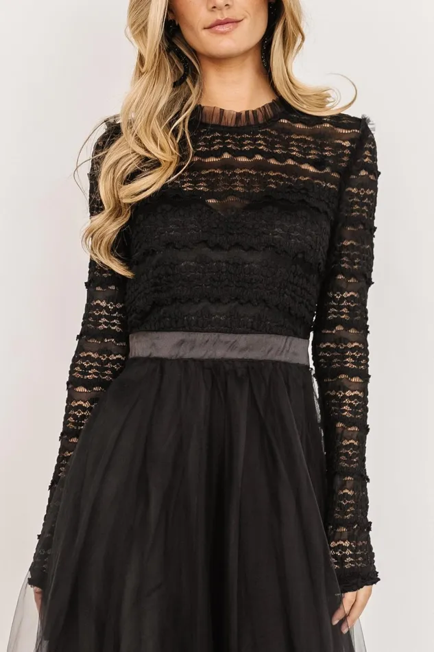 Women Tulle Styles Baltic Born Lonnie Tulle Dress Black Women Tulle Styles Baltic Born Lonnie Tulle Dress Black