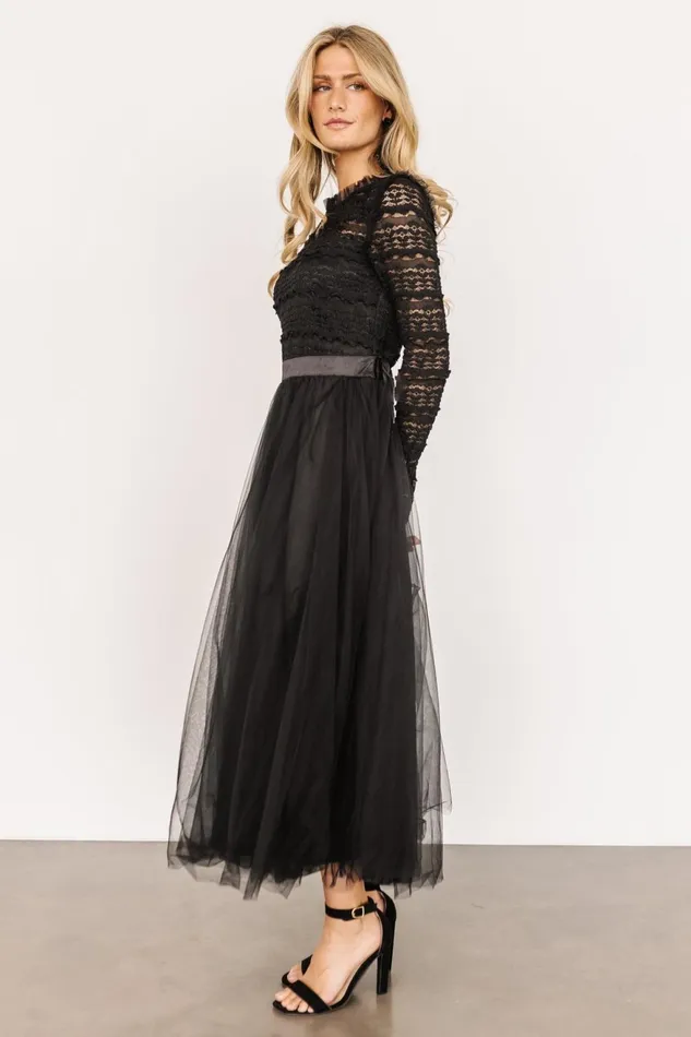Women Tulle Styles Baltic Born Lonnie Tulle Dress Black Women Tulle Styles Baltic Born Lonnie Tulle Dress Black