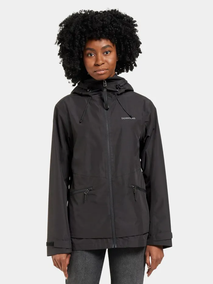 Women Turvi Jacket Black Didriksons Spring Jackets