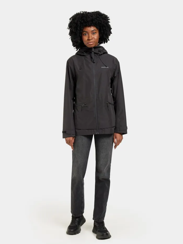 Women Turvi Jacket Black Didriksons Spring Jackets