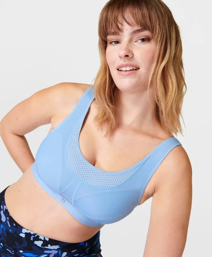 Women Ultra Running Bra Filter Blue Sweaty Betty Underwear
