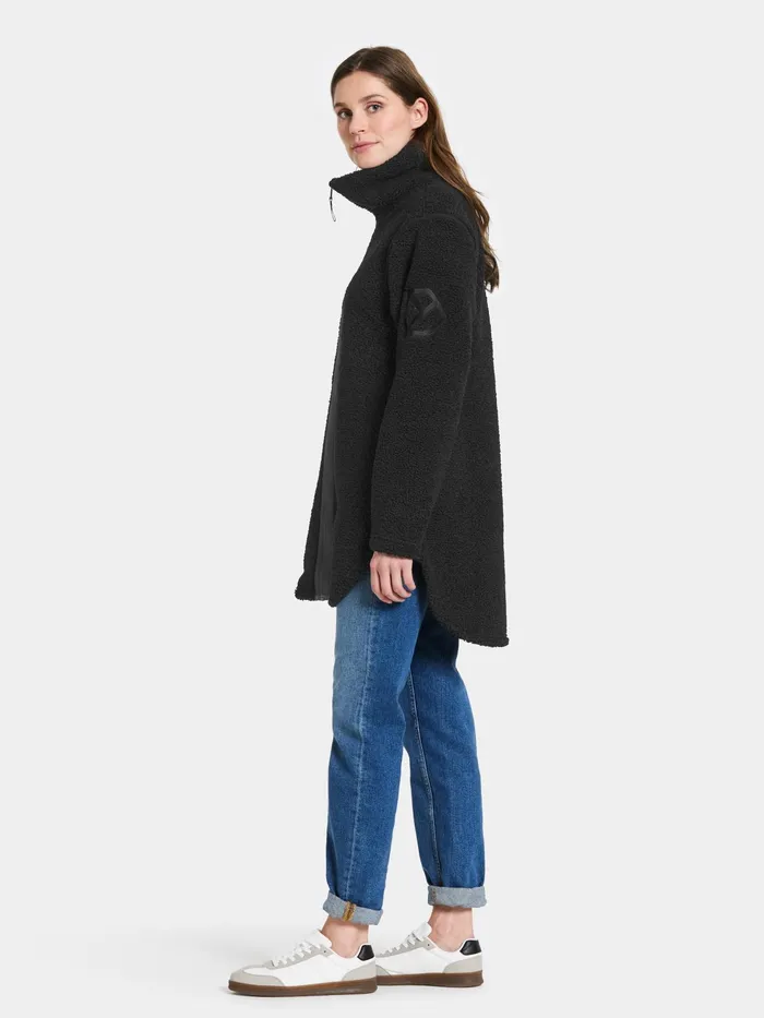 Women UMI FullZip Black Didriksons Spring Jackets