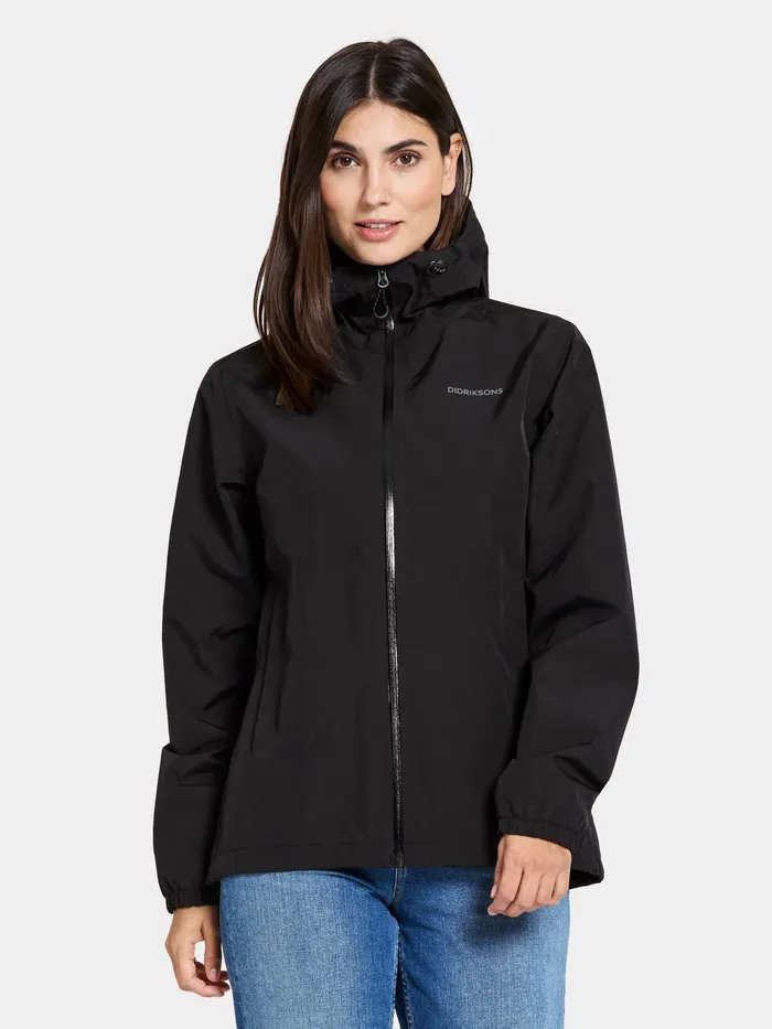 Women Varja Jacket Black Didriksons Spring Jackets