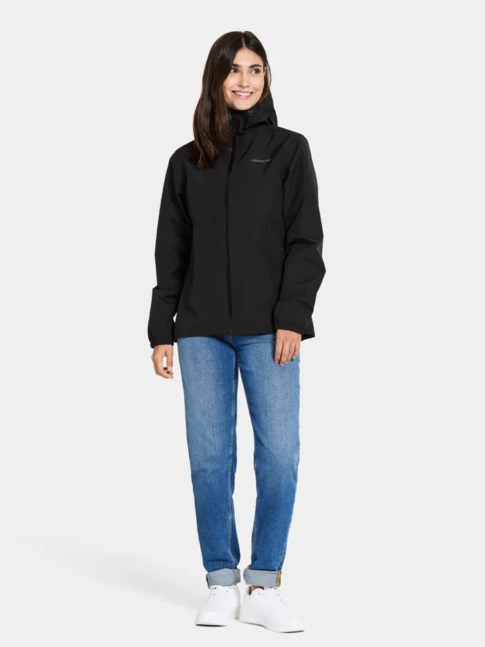 Women Varja Jacket Black Didriksons Spring Jackets