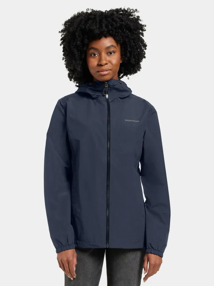 Women Varja Jacket Dark Night Blue Didriksons Spring Jackets