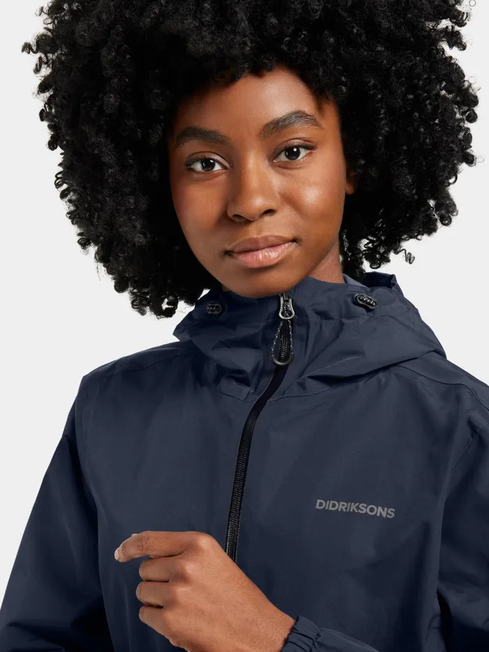 Women Varja Jacket Dark Night Blue Didriksons Spring Jackets