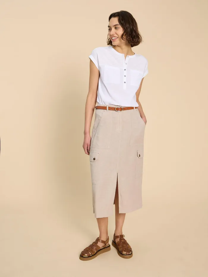 Women White Stuff Clothing BETH JERSEY SHIRT