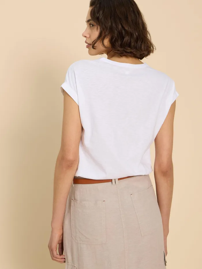 Women White Stuff Clothing BETH JERSEY SHIRT