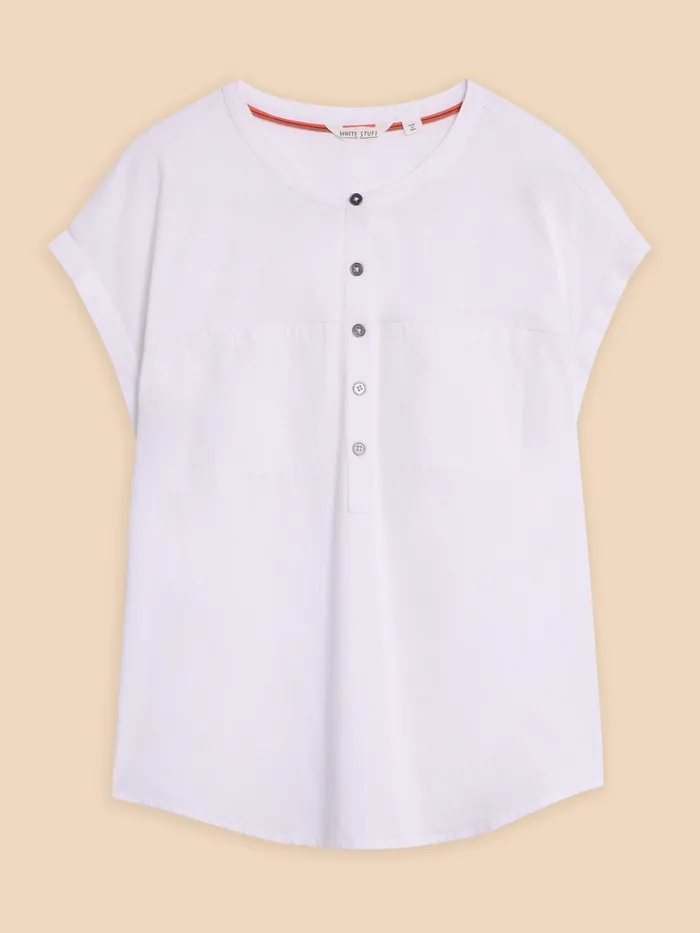 Women White Stuff Clothing BETH JERSEY SHIRT