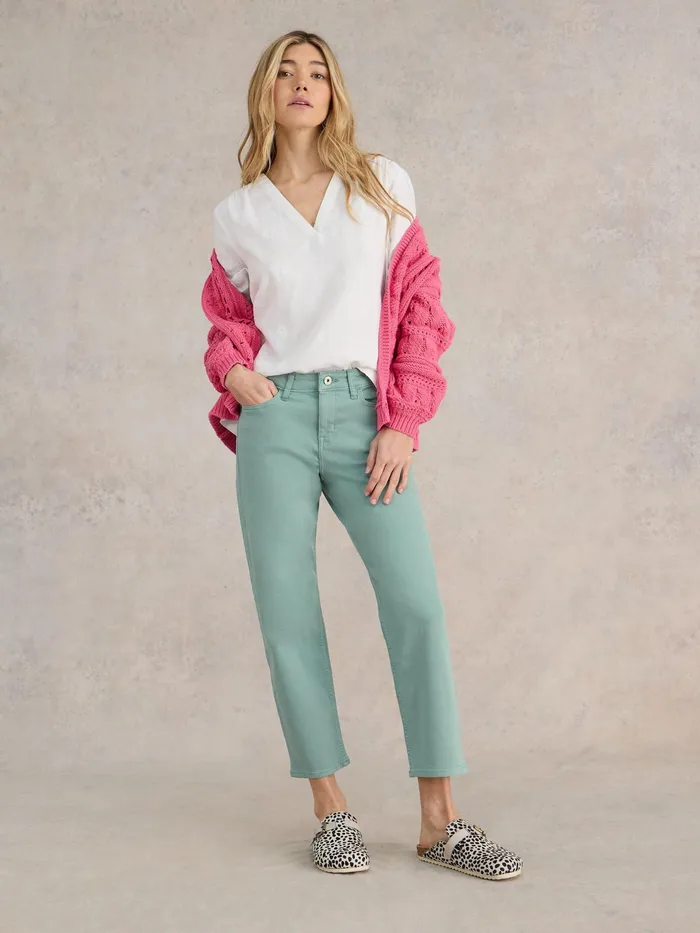 Women White Stuff Clothing Blake Straight Cropped Jean