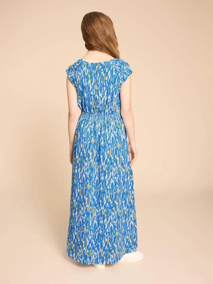 Women White Stuff Clothing Darcie V Neck Maxi Printed Dress Women White Stuff Clothing Darcie V Neck Maxi Printed Dress