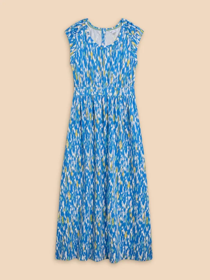 Women White Stuff Clothing Darcie V Neck Maxi Printed Dress Women White Stuff Clothing Darcie V Neck Maxi Printed Dress
