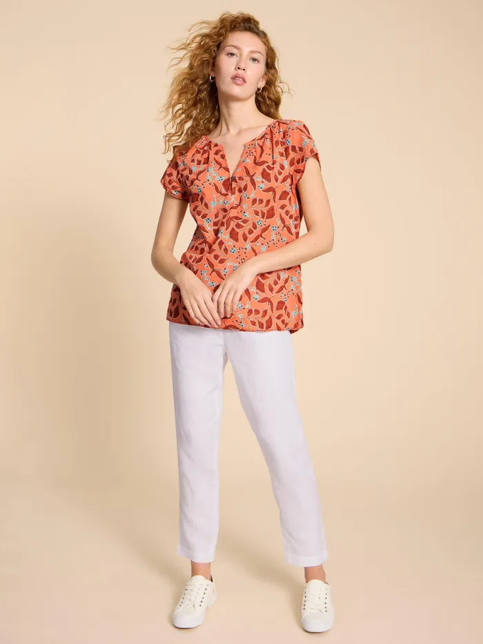 Women White Stuff Clothing Keri Cotton Organic Top