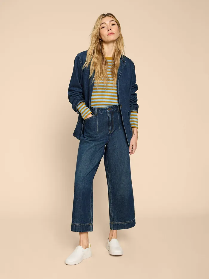 Women White Stuff Clothing Loren Wide Leg Cropped Jean Women White Stuff Clothing Loren Wide Leg Cropped Jean