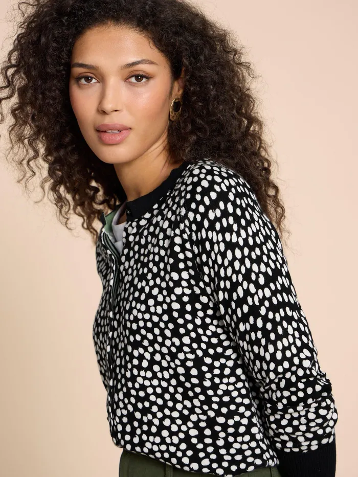 Women White Stuff Clothing LULU PATTERN CARDI Women White Stuff Clothing LULU PATTERN CARDI
