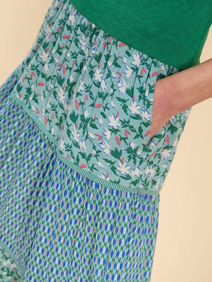 Women White Stuff Clothing Mabel Mixed Print Skirt Women White Stuff Clothing Mabel Mixed Print Skirt
