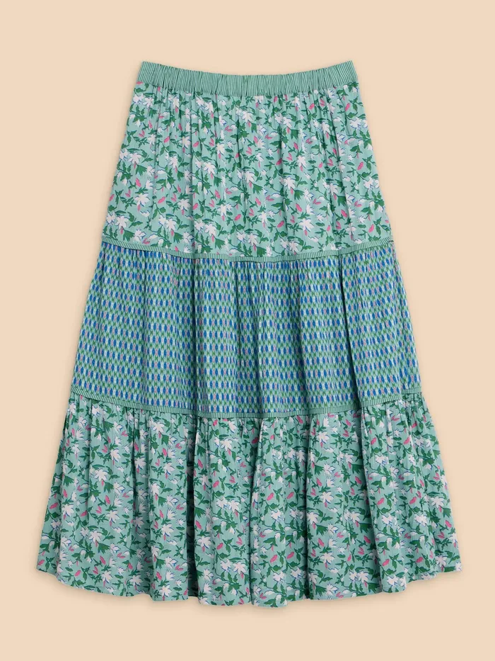Women White Stuff Clothing Mabel Mixed Print Skirt Women White Stuff Clothing Mabel Mixed Print Skirt