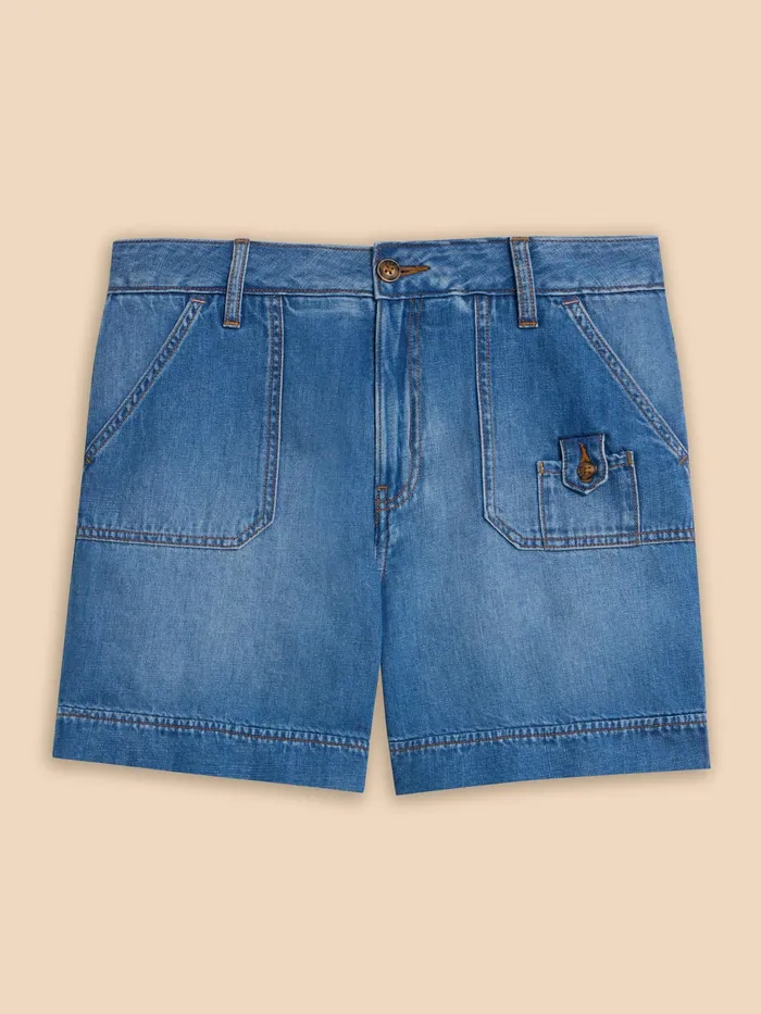 Women White Stuff Clothing Mollie Combat Denim Shorts Women White Stuff Clothing Mollie Combat Denim Shorts