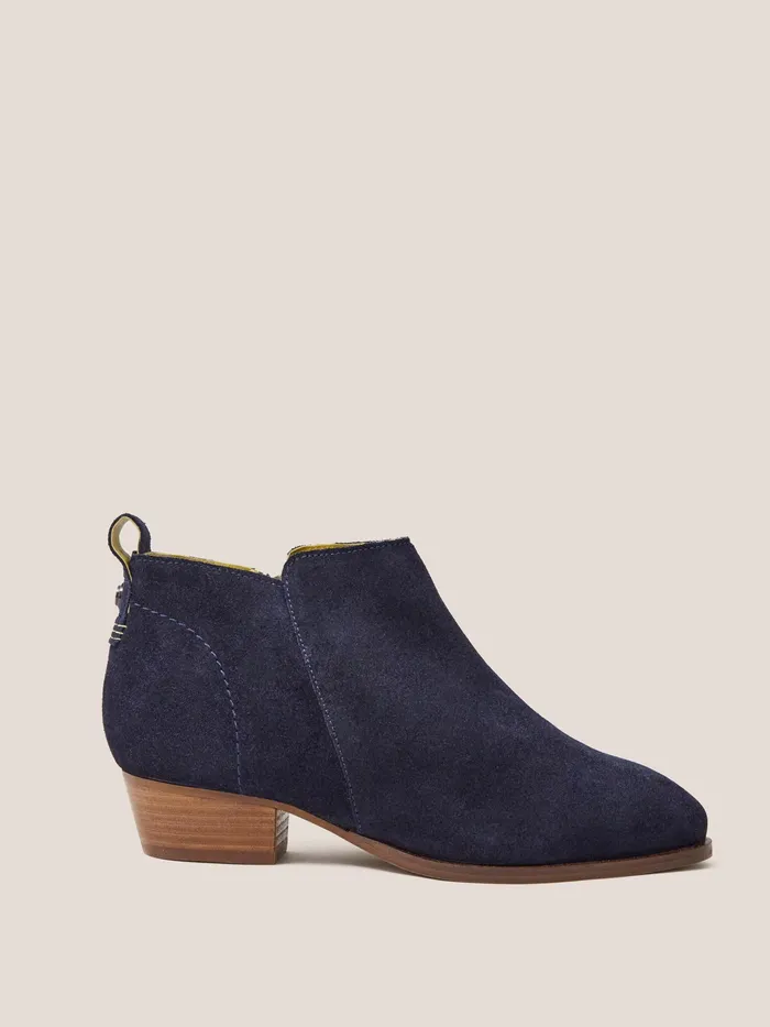 Women White Stuff Footwear Wide Fit Suede Ankle Boot