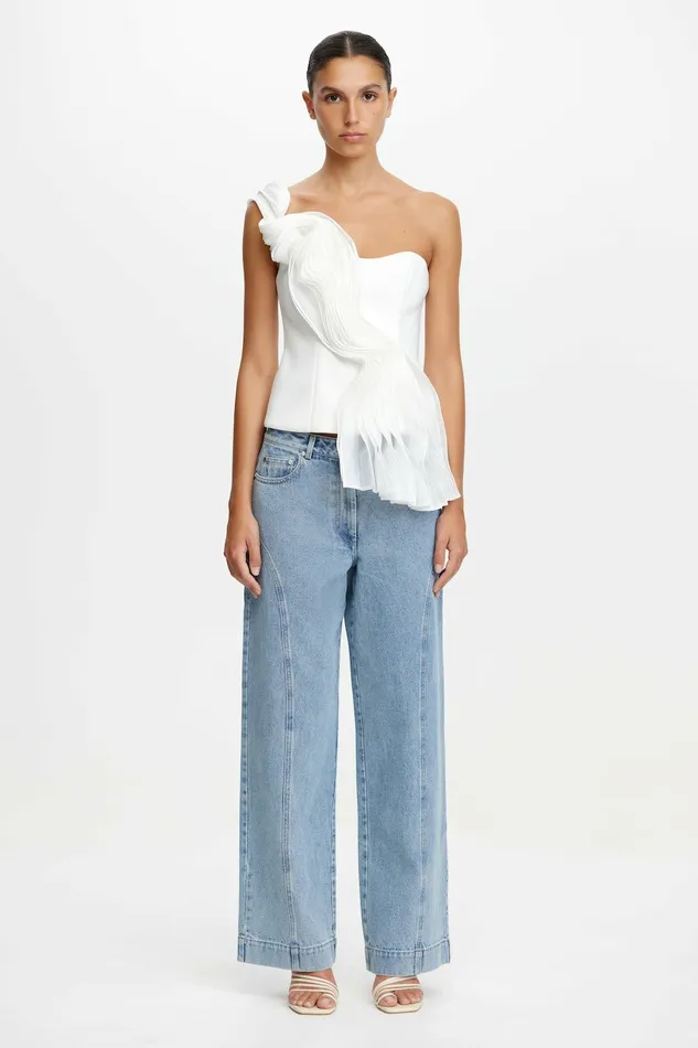 Women WIGBETH TOP Ivory Acler Tops