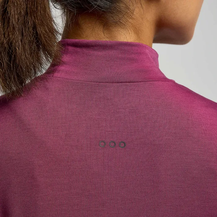 Women Women8217s Triumph Long Sleeve Plum Tops Saucony Women Women8217s Triumph Long Sleeve Plum Tops Saucony