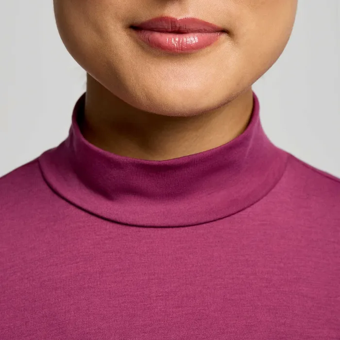 Women Women8217s Triumph Long Sleeve Plum Tops Saucony Women Women8217s Triumph Long Sleeve Plum Tops Saucony