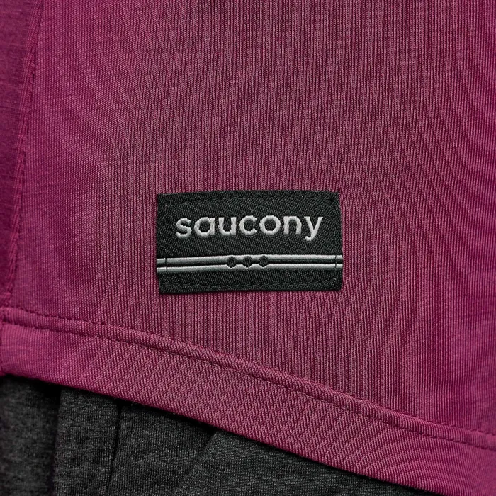 Women Women8217s Triumph Long Sleeve Plum Tops Saucony Women Women8217s Triumph Long Sleeve Plum Tops Saucony