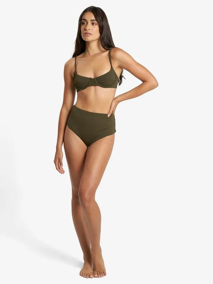 Womens Adira Underwire Bikini Top Tarmac Thrills Swim