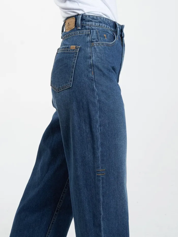 Womens Billie Jean Roadhouse Blue Thrills High Waisted Jeans