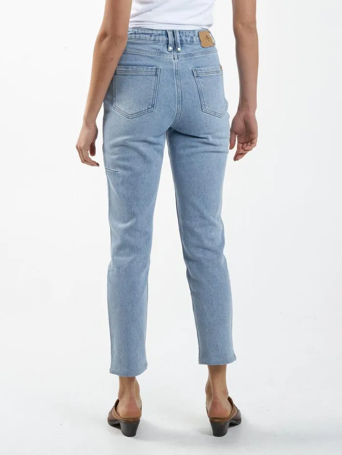 Womens Casey Jean Endless Blue Thrills High Waisted Jeans