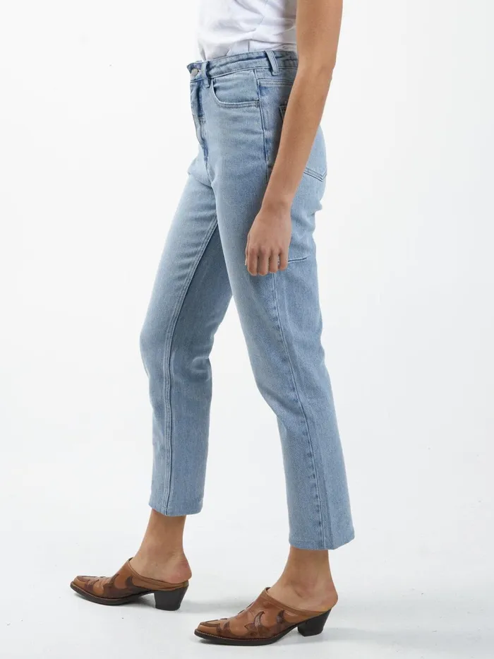 Womens Casey Jean Endless Blue Thrills High Waisted Jeans