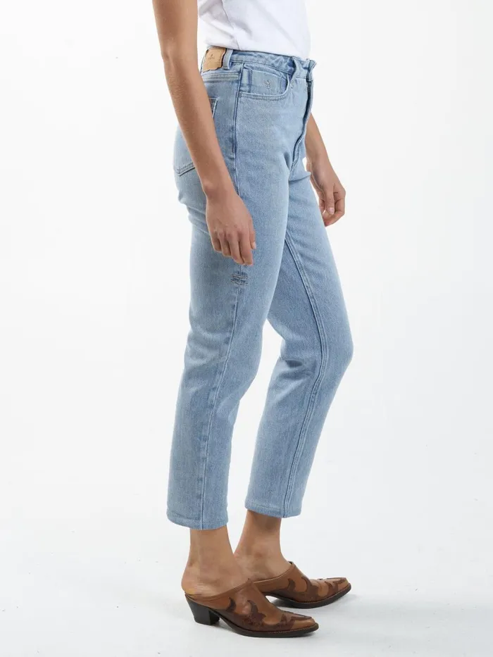 Womens Casey Jean Endless Blue Thrills High Waisted Jeans