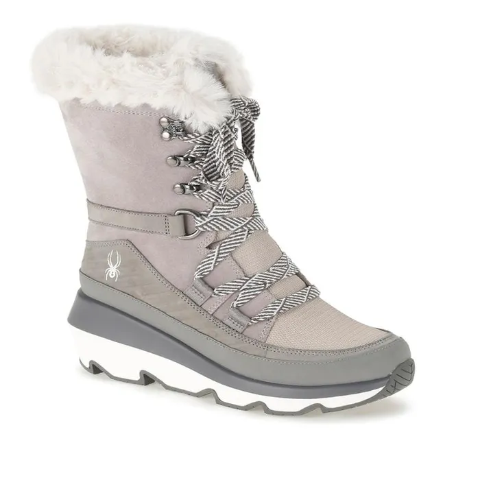 Womens Conifer Dove Grey Spyder Boots