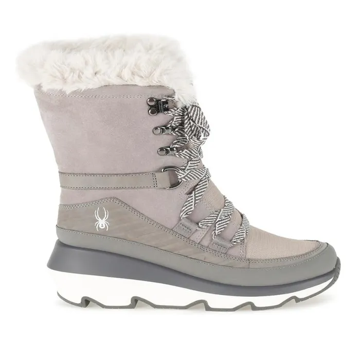 Womens Conifer Dove Grey Spyder Boots