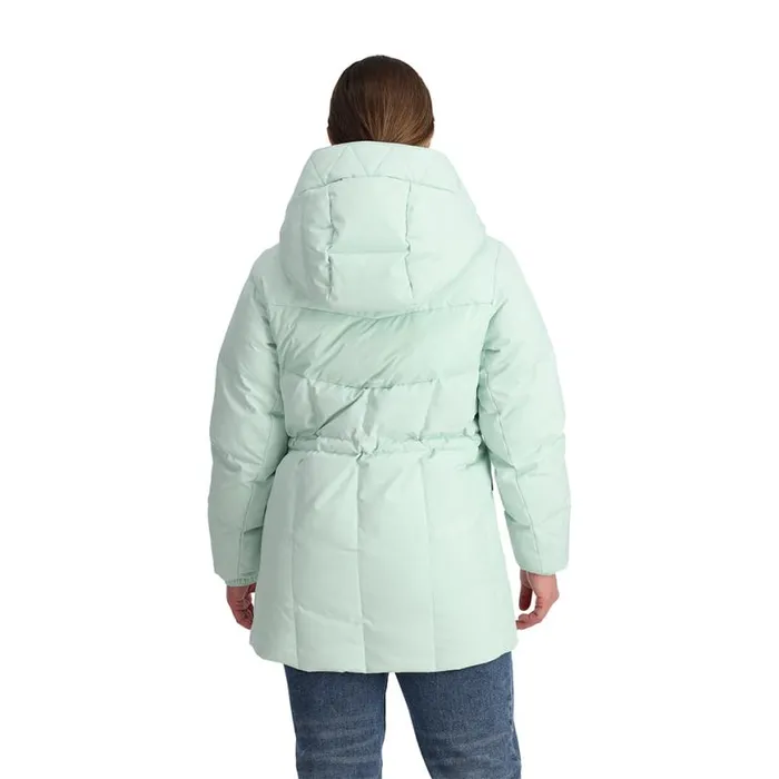 Womens Eastwood Long Wintergreen Spyder Down